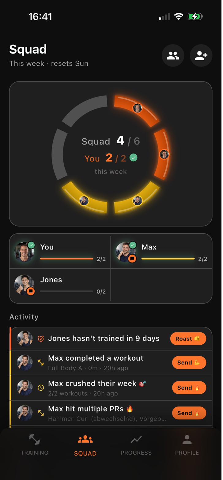 Squad accountability